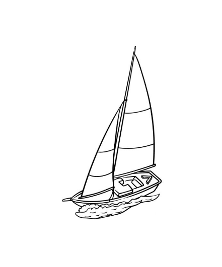 Draw A Sailing Boat
