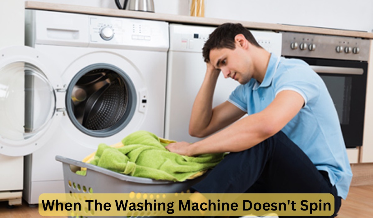 When The Washing Machine Doesn't Spin Only Crafting