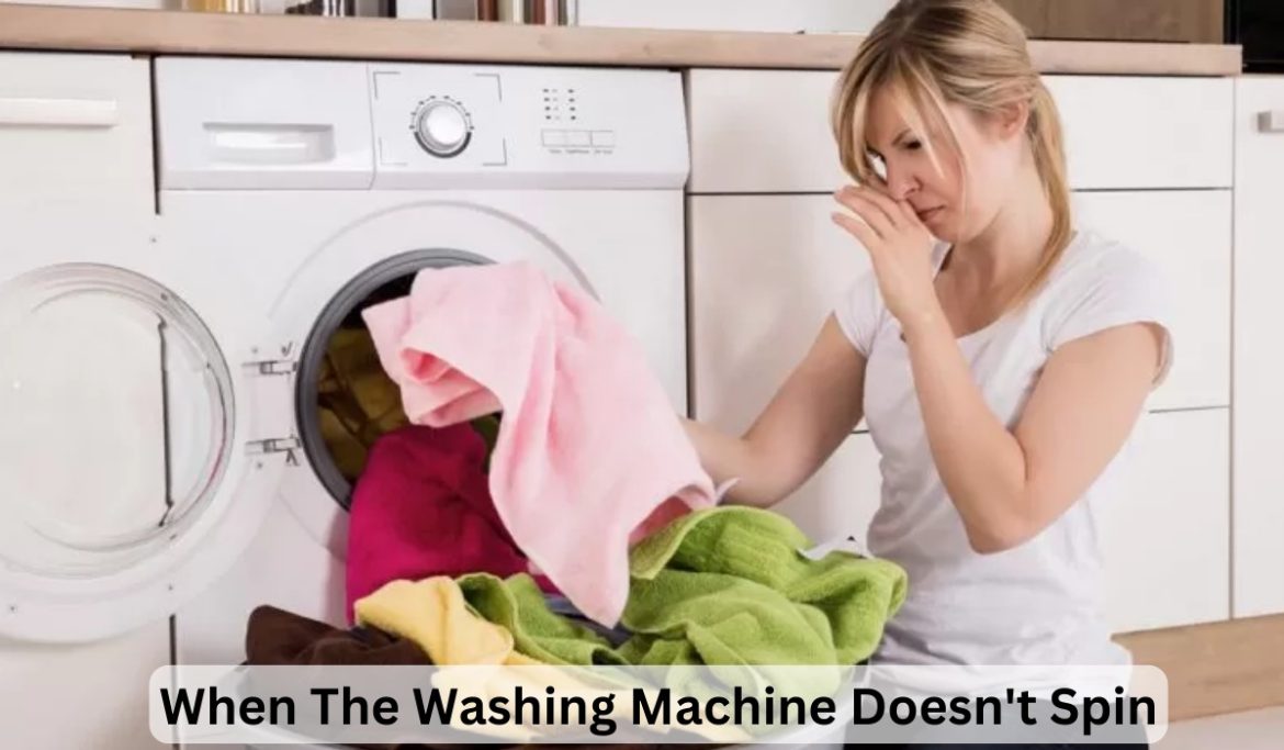 When The Washing Machine Doesn't Spin Only Crafting